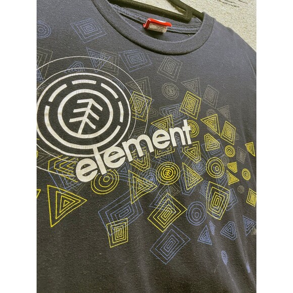 Vintage 90s 00s Element Skateboards Skateboard T Shirt Large Made in USA - Picture 2 of 4